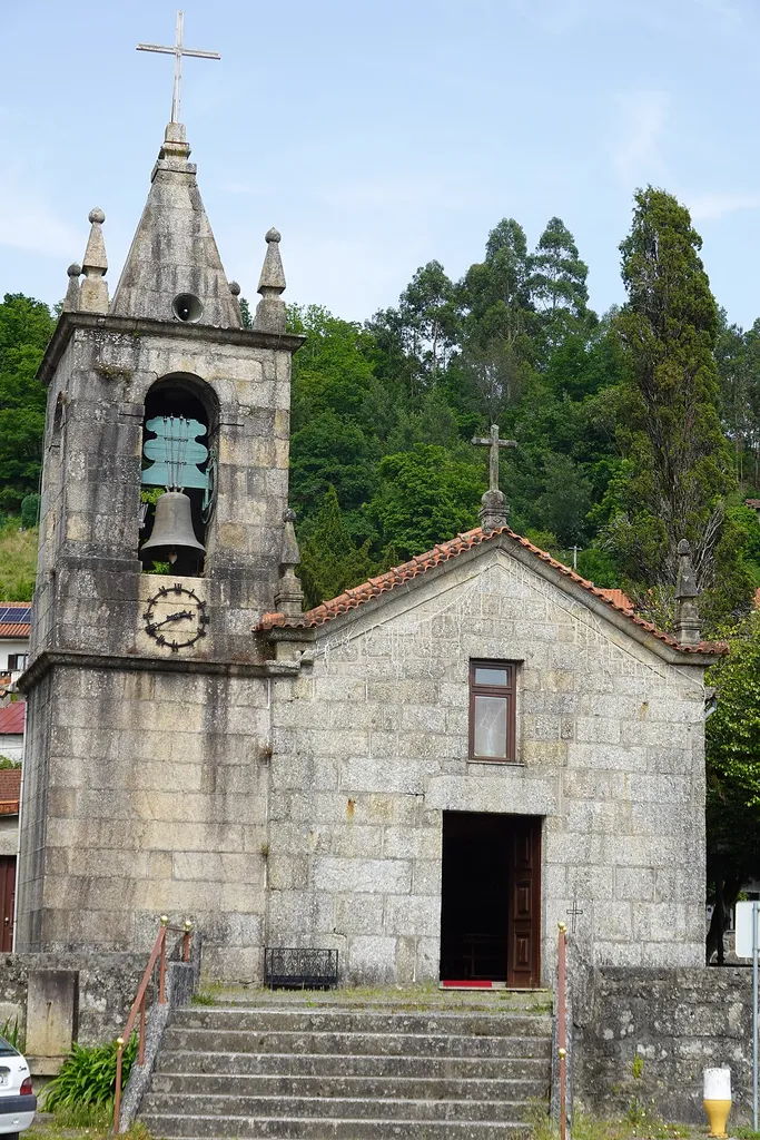 Church in Carvalheira, Terras de Bouro, Portugal.