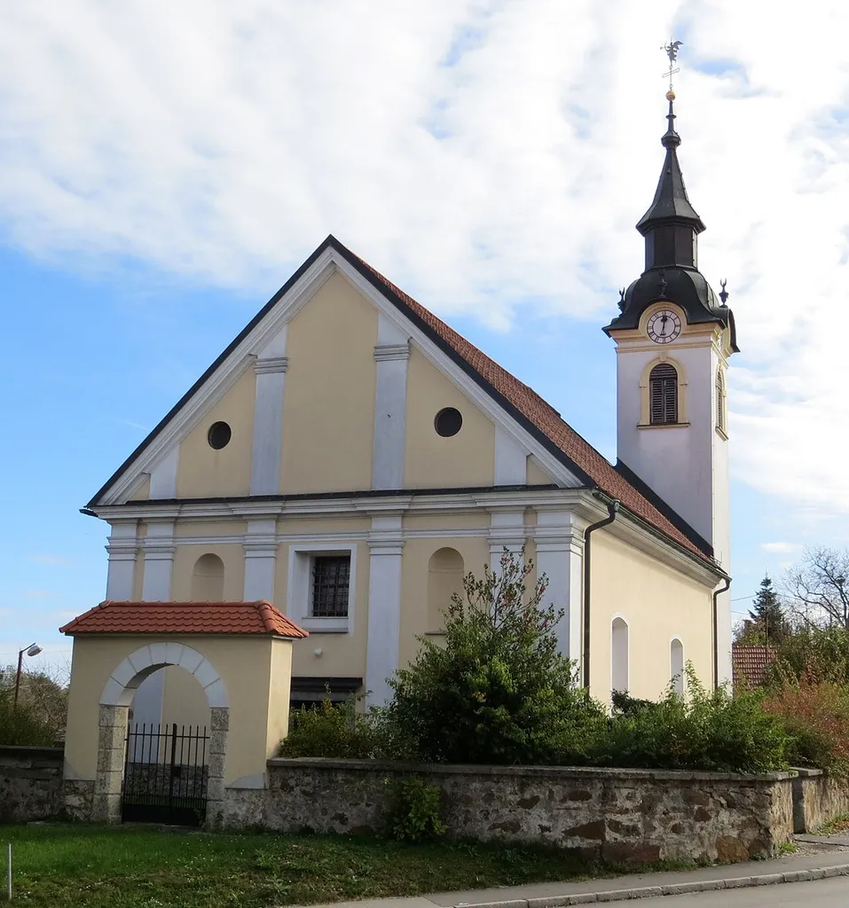 Church in Tomačevo, City Municipality of Ljubljana, Slovenia