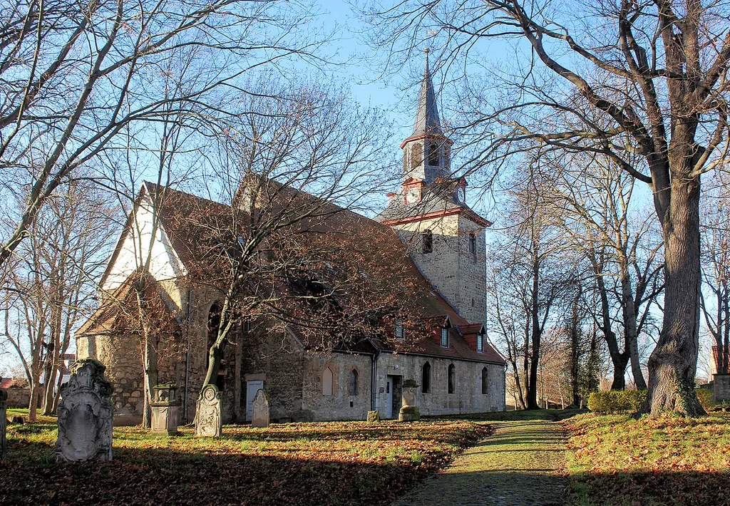 Hoym, the town church Saint John the Baptist
