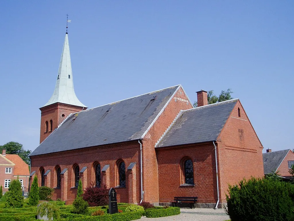 Taarup Church, Denmark.
