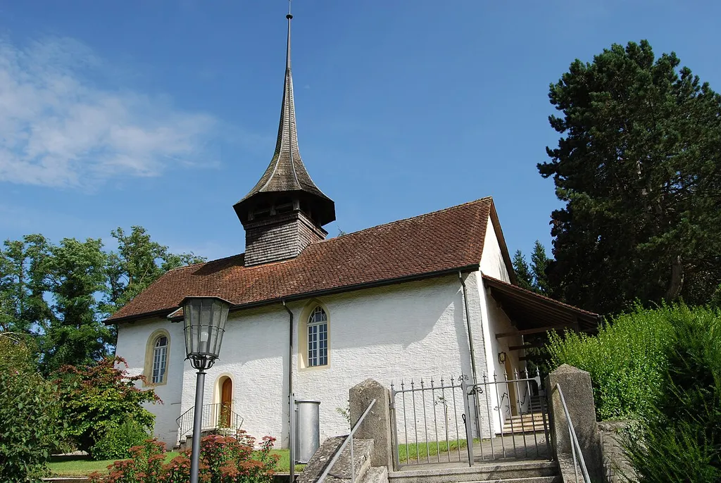 Church of Bargen, canton of Bern, Switzerland