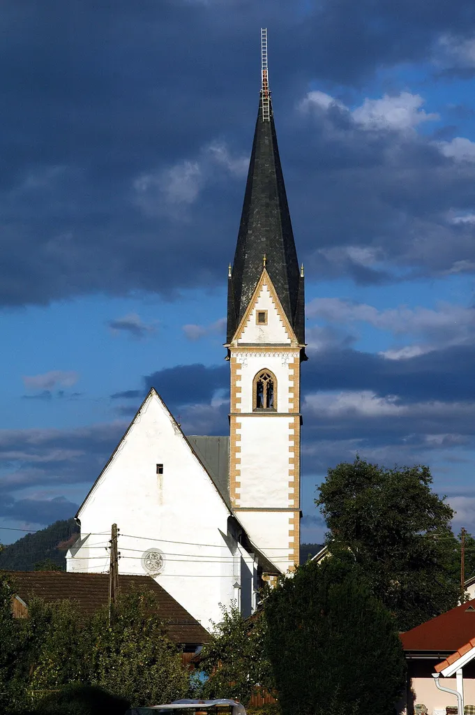 Subsidiary church Saint Mary at Maria Feicht, municipality Glanegg, district Feldkirchen, Carinthia / Austria / EU