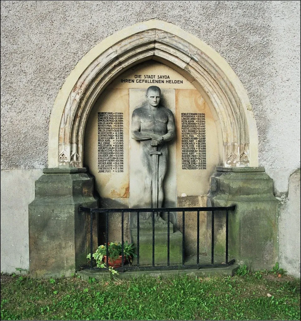 Kriegerdenkmal für die Gefallenen des 1. Weltkrieges Am Bahnhof -