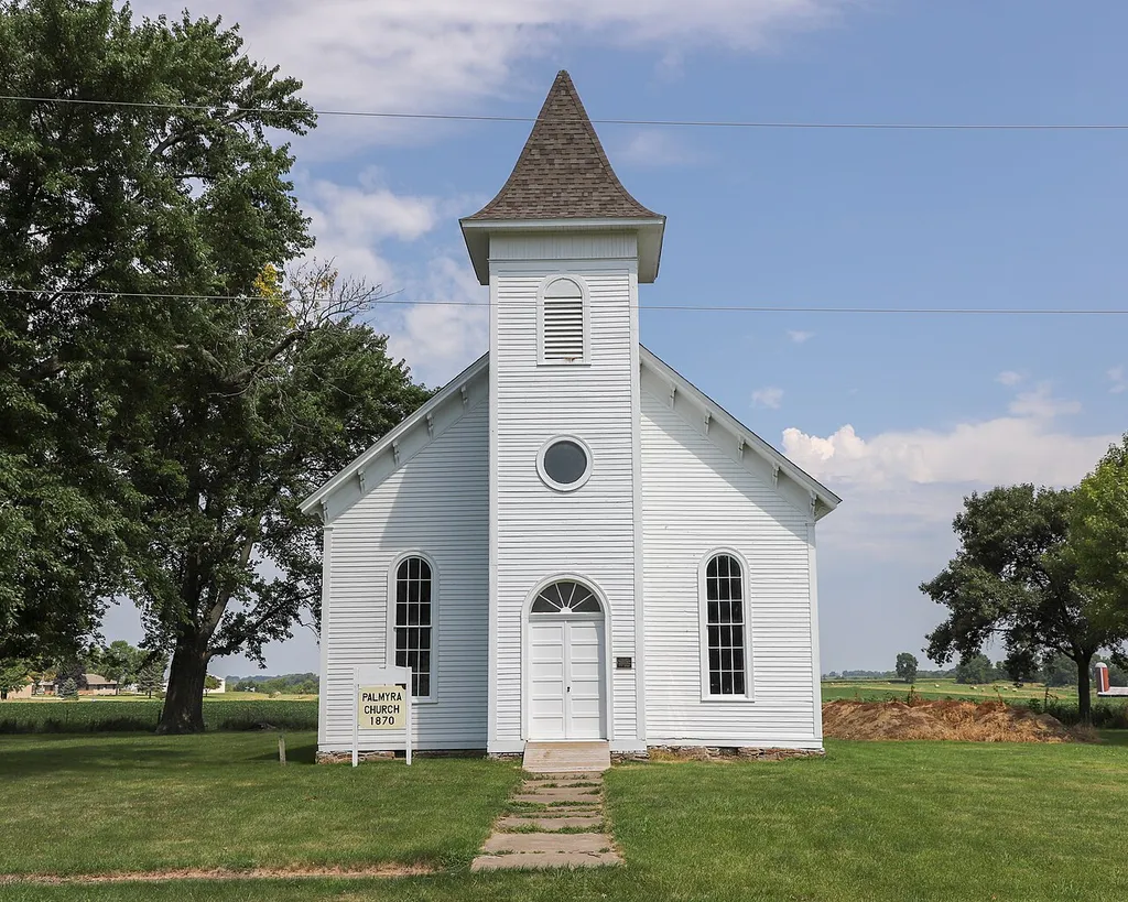 Palmyra Methodist Episcopal Church, Palmyra, Warren County, Iowa.