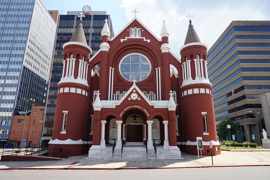 Holy Trinity Catholic Church in Shreveport, Louisiana (United States).