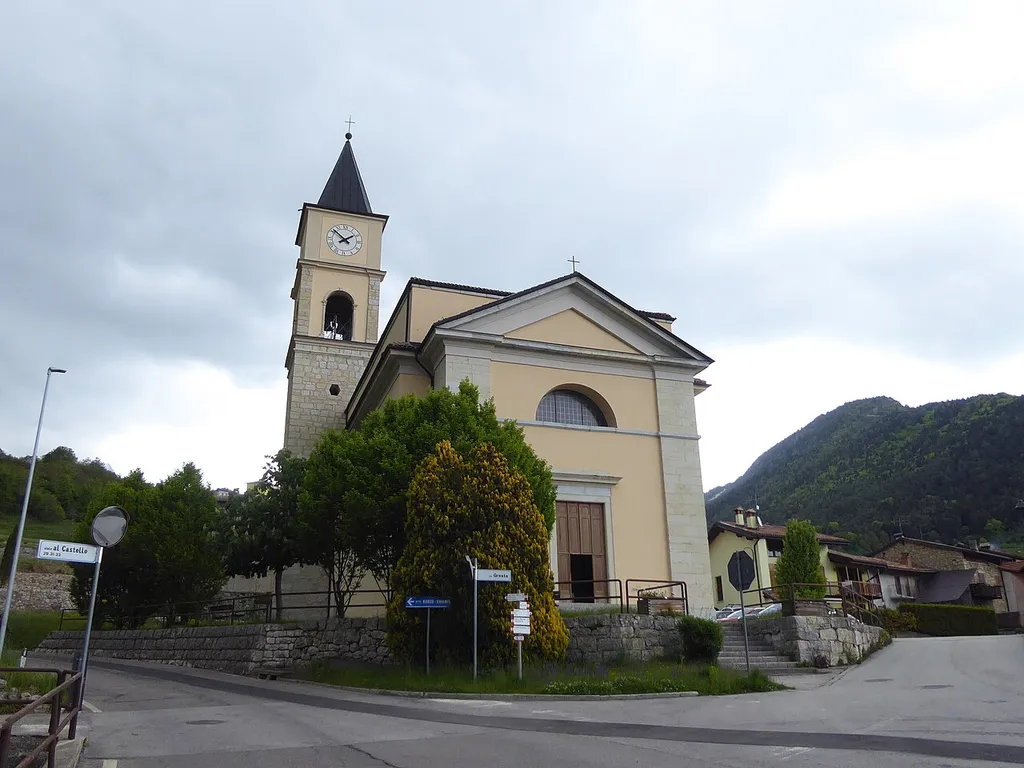 Pannone (Mori, Trentino, Italy), Saints Philip and James church
