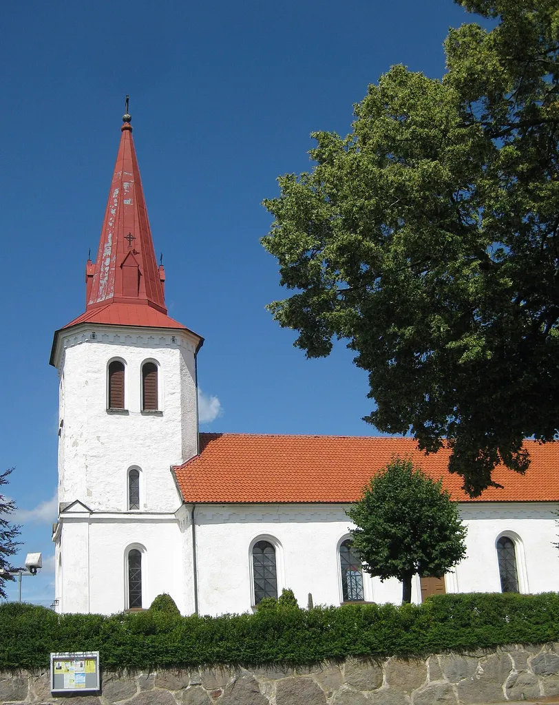 Rörum church in Simrishamn municipality, Scania, Sweden