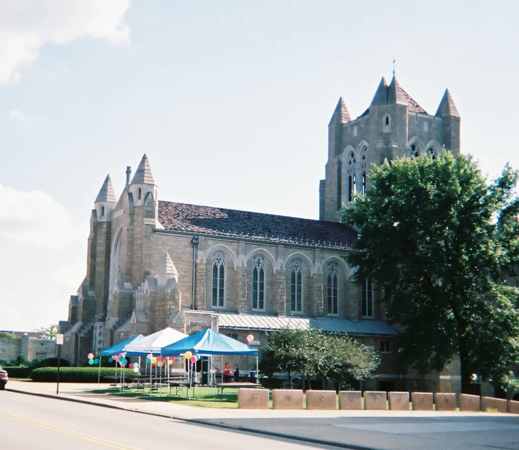 Blessed Sacrament Cathedral (Roman Catholic), 300 North Main Street, Greensburg, Pennsylvania. Built: 1928. Architects: Comes, Perry, and McMullen.