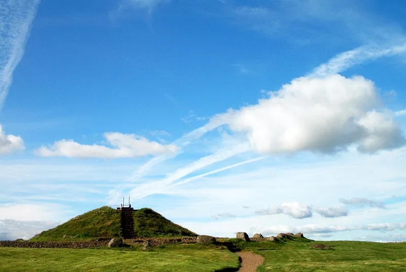 Cairnpapple Hill, West Lothian, Scotland.