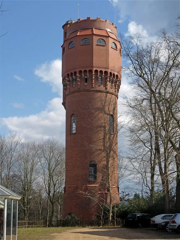 Mölln (Schleswig-Holstein, Germany), former water tower, photo 2010