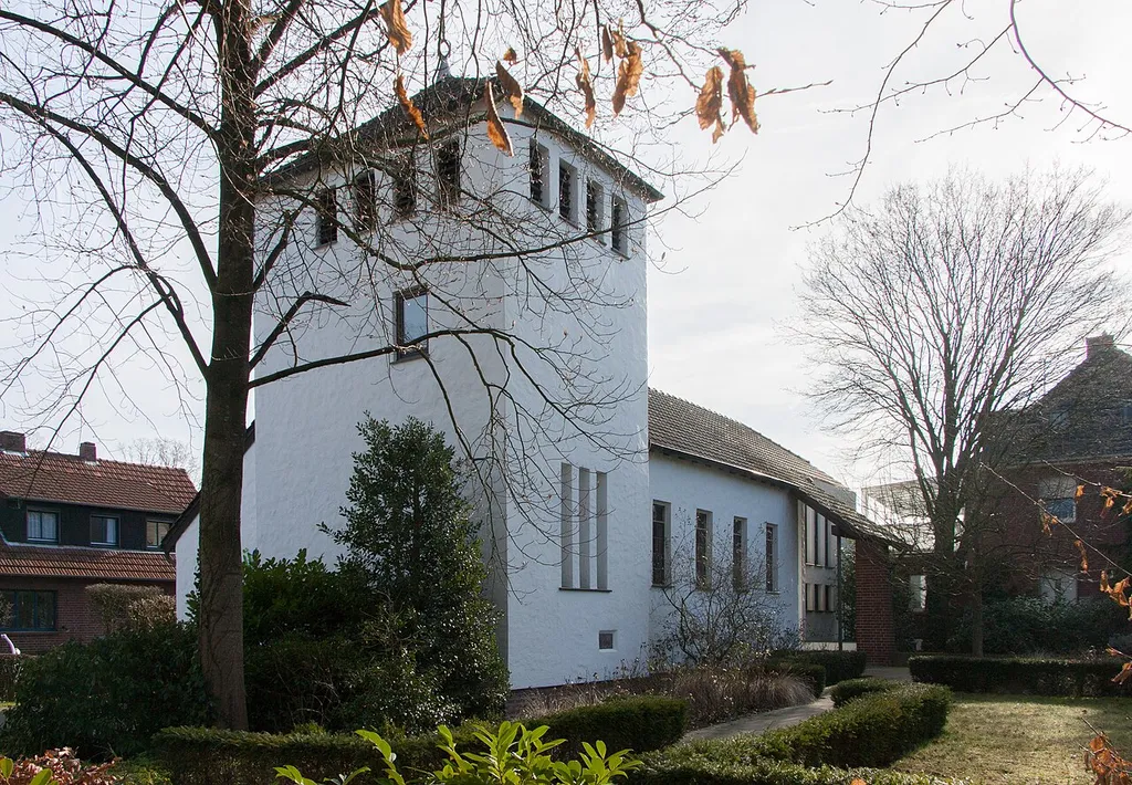 This file was uploaded with Commonist. Evangelische Auferstehungskirche -Luedinghausen-Seppenrade