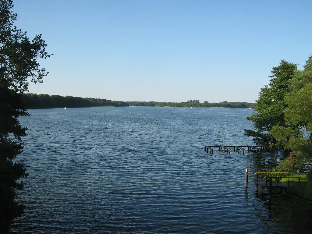 Der Priepertsee in der Mecklenburgische Seenplatte (Landkreis Mecklenburg-Strelitz).