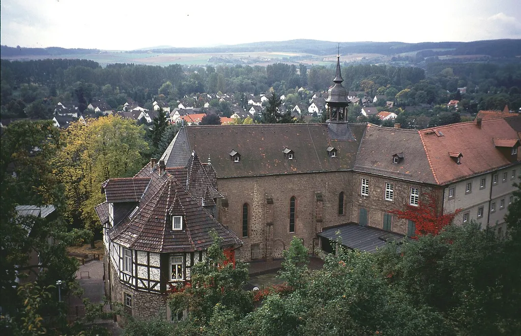 Fritzlar, view to the former Ursuline monastery