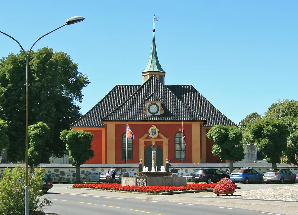Fredriksvern kirke. Stavern, Norway.