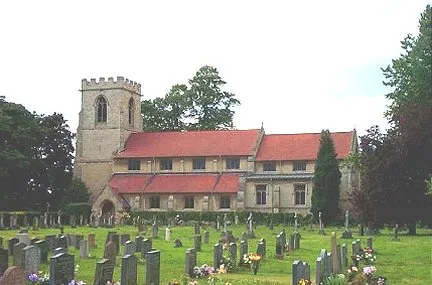 St Andrew's parish church, Bishopthorpe, North Yorkshire, seen from the south