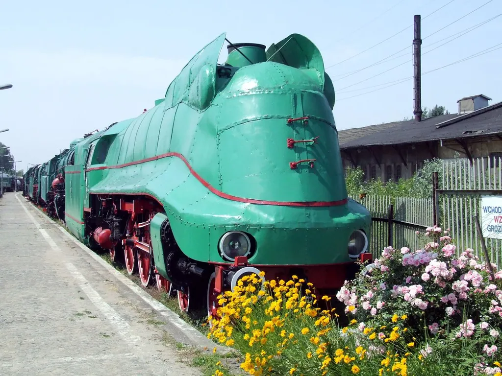 Parowóz Pm3-5 w Muzeum Kolejnictwa w Warszawie.
