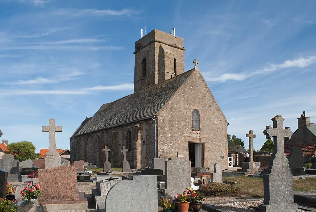 North-west view of the parish church.