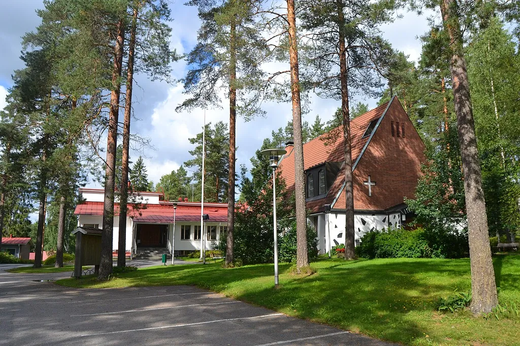 Tikkakoski Church in Jyväskylä, Finland