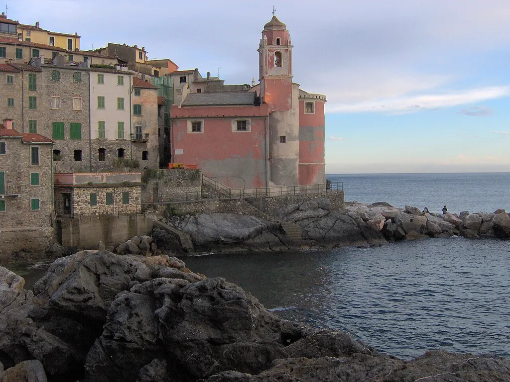 The church at Tellaro.