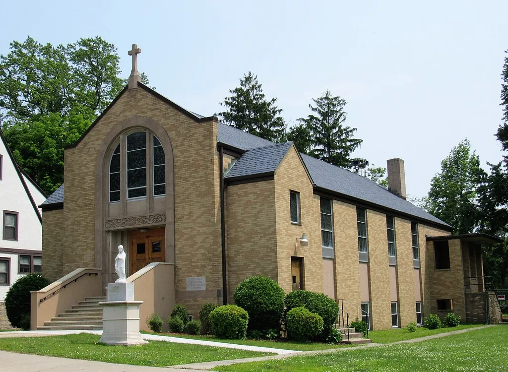 St. Vladimir's Cathedral (Ukranian Greek Catholic) in Stamford, Connecticut.