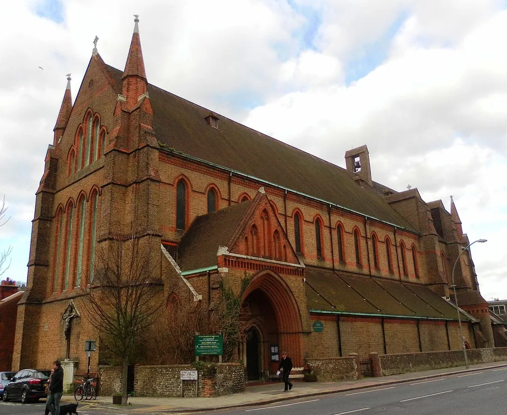 St Martin's Church, Lewes Road, Hove, City of Brighton and Hove, England. Listed at Grade II* by English Heritage (IoE Code 365637)