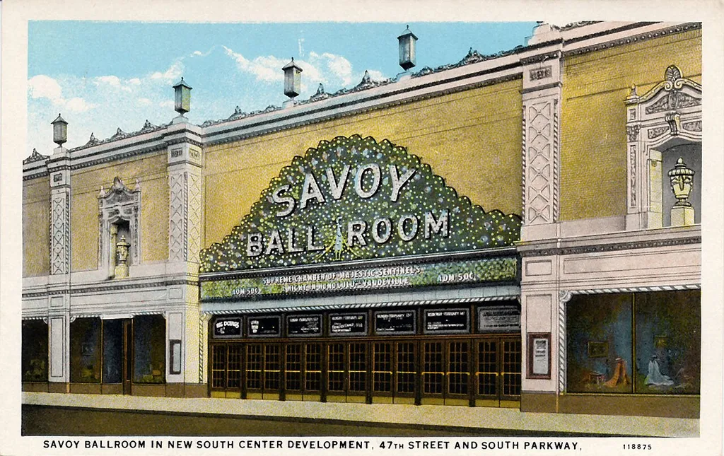 Savoy Ballroom in new South Center Development, 47th Street and South Parkway, for the Negro community