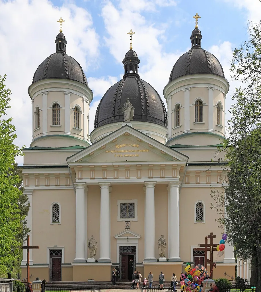 Cathedral of Saints Apostles Peter and Paul. Sokal, Lviv Oblast, Ukraine.