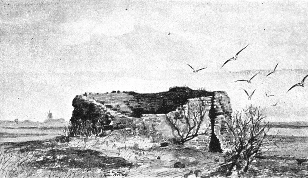 Ruine der Burg Glambek, von Thomas Wolters