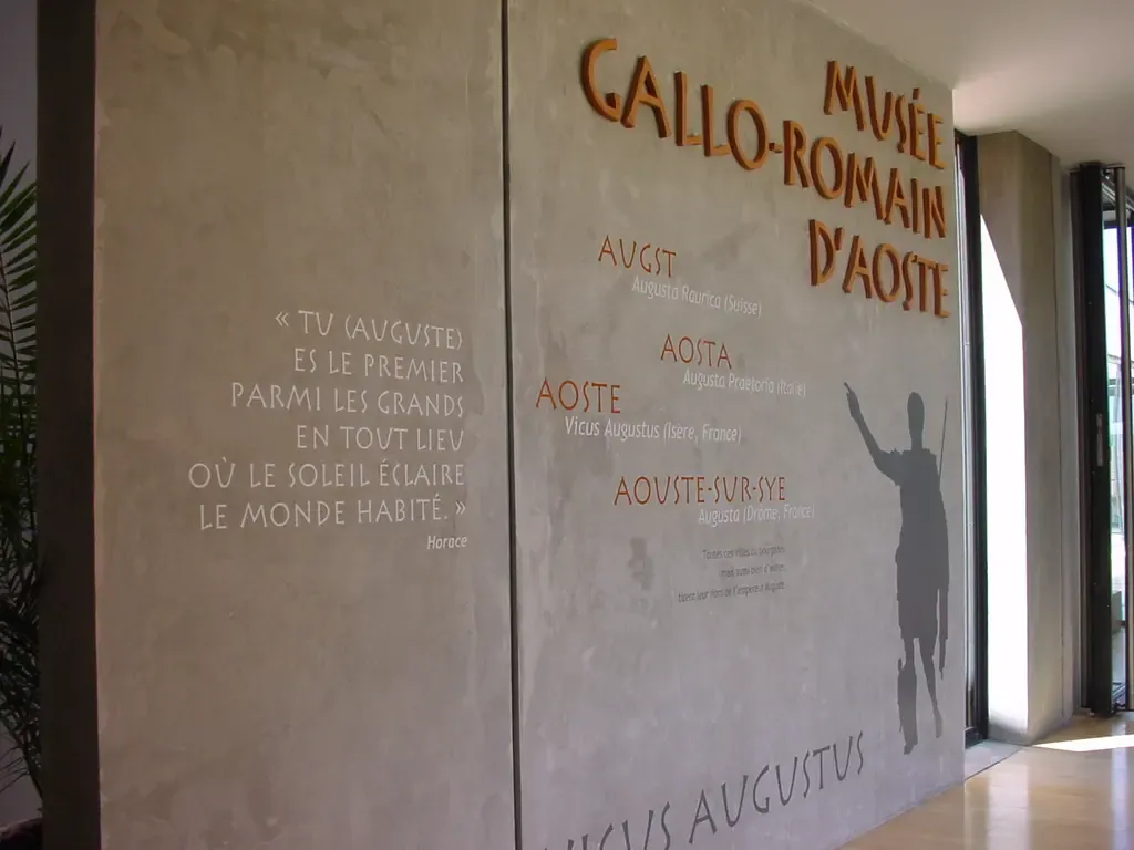 musée gallo-romain d'Aoste