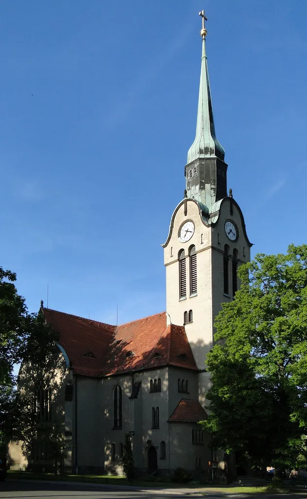 Die Christuskirche im Dresdner Stadtteil Klotzsche