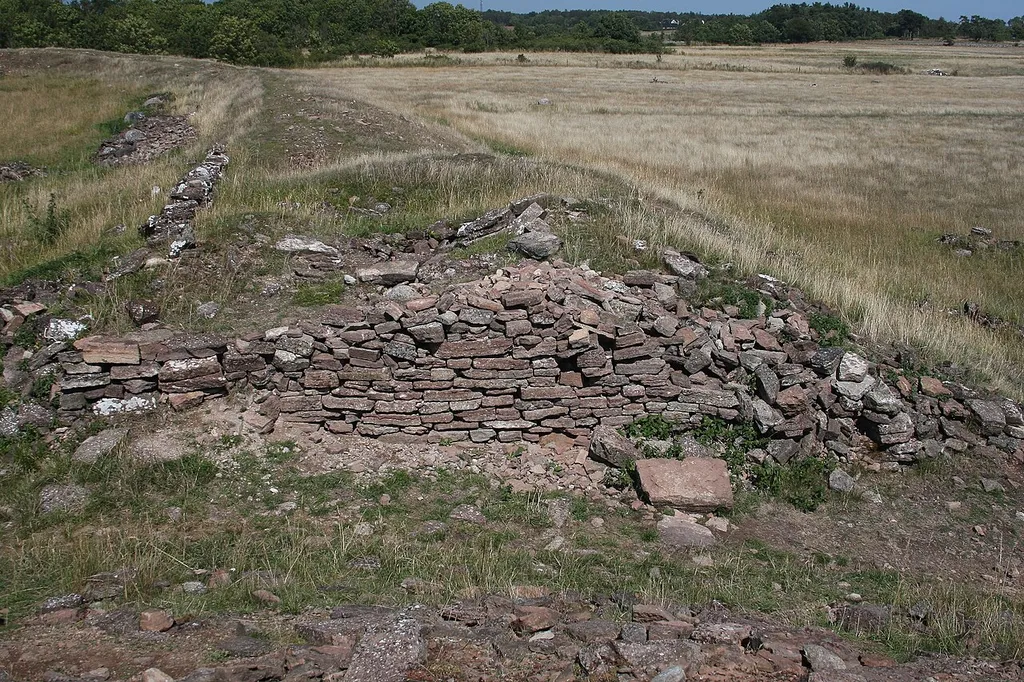 Entrance of Bårby fortification on Öland