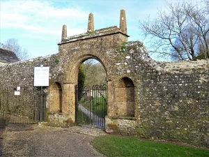 Gateway to Churchyard Immediately South-East of Cerne Abbey.