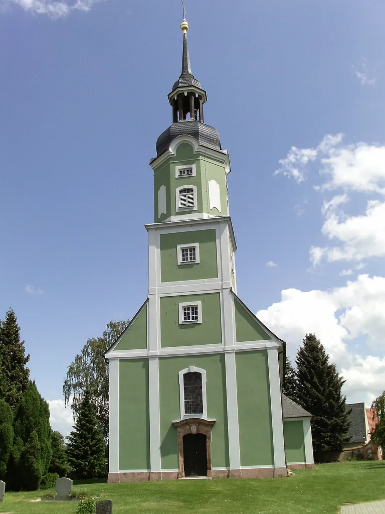 Elbisbach church (Frohburg, Leipzig district, Saxony)