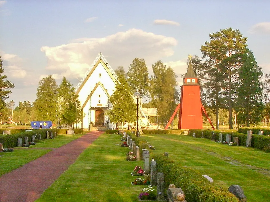 Siknäs (aan rijksweg 26), kerk