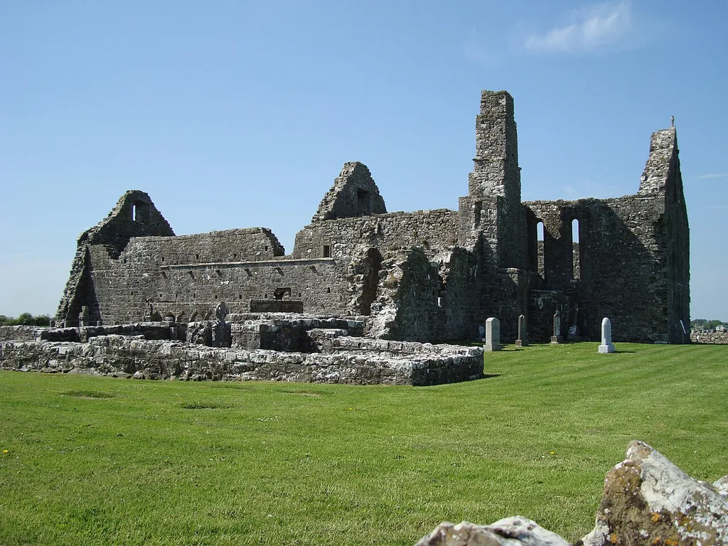 Photograph of Clontuskert Priory, Co Galway, Republic of Ireland