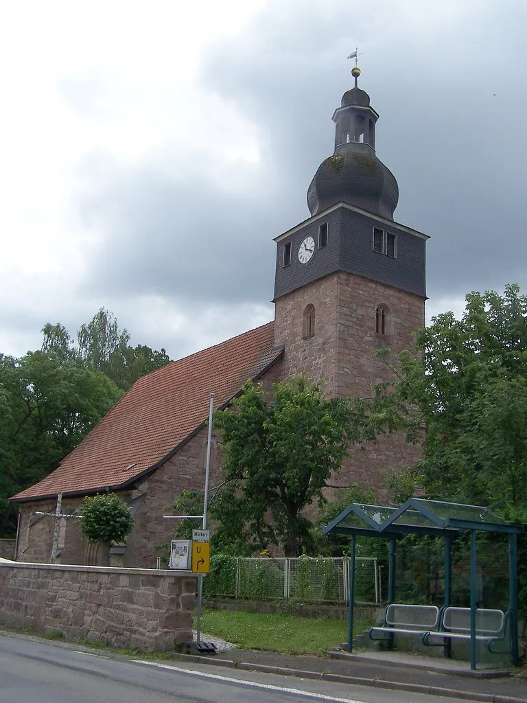 Die spätgotische Dorfkirche von Haindorf ist Pfarrkirche für die Stadtteile Aue, Volkers, Mittelschmalkalden und Haindorf. Ansichten und Details.