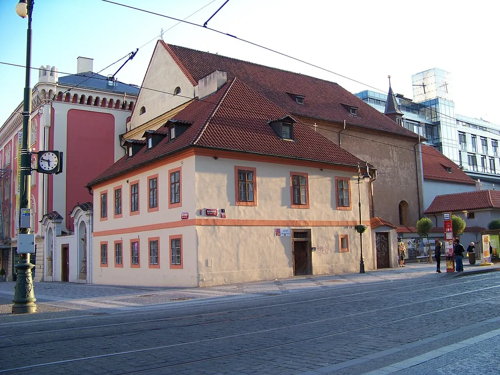 New Town, Prague, the Czech Republic. Na poříčí street.