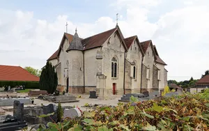 Saint Julien church in Luyères