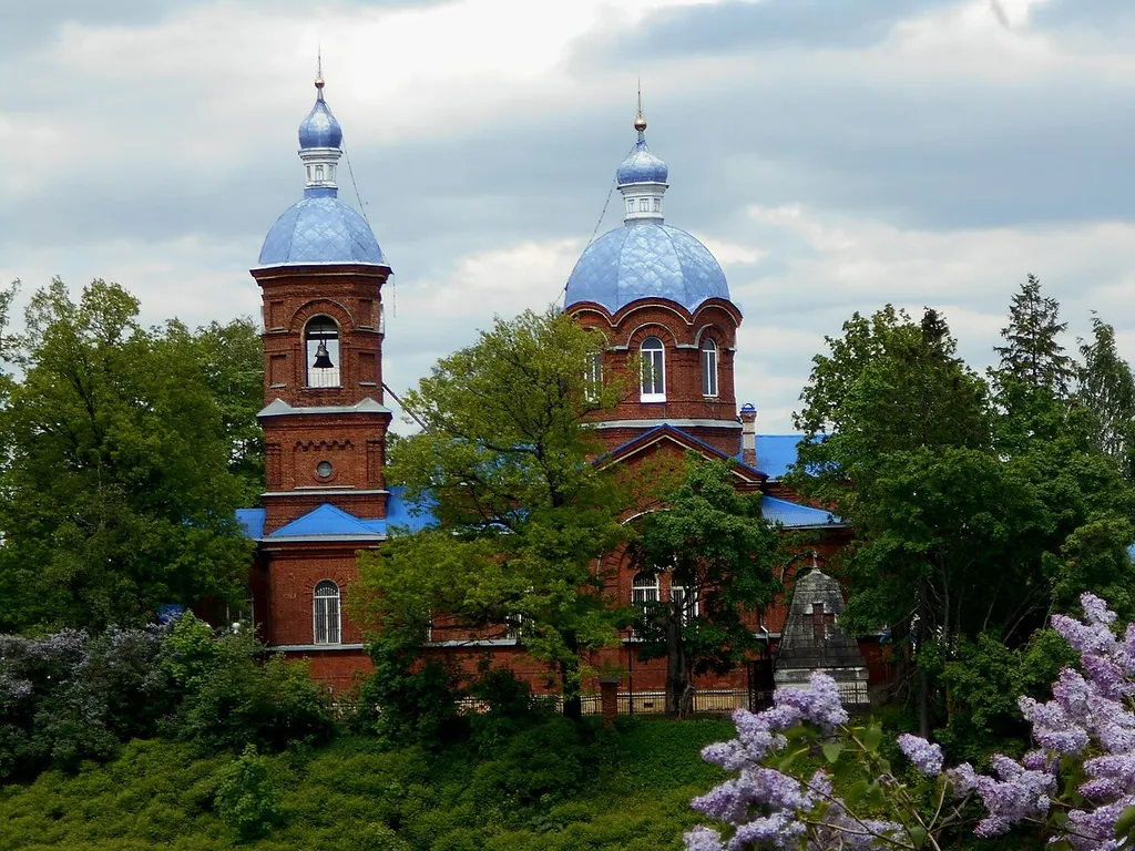 Church of the Nativity of Our Lady in Rozhdestveno, Gatchinsky District.