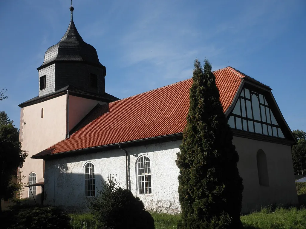 Church in Kleinwechsungen (Werther) in Thuringia
