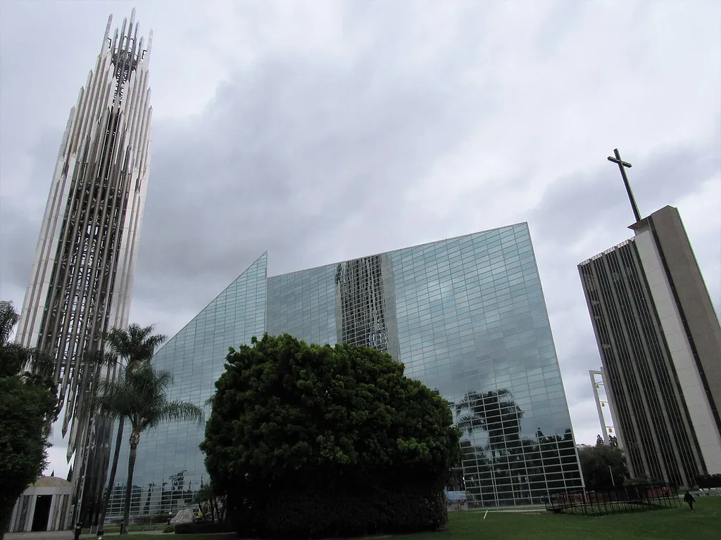 Christ Cathedral campus in Garden Grove, California.