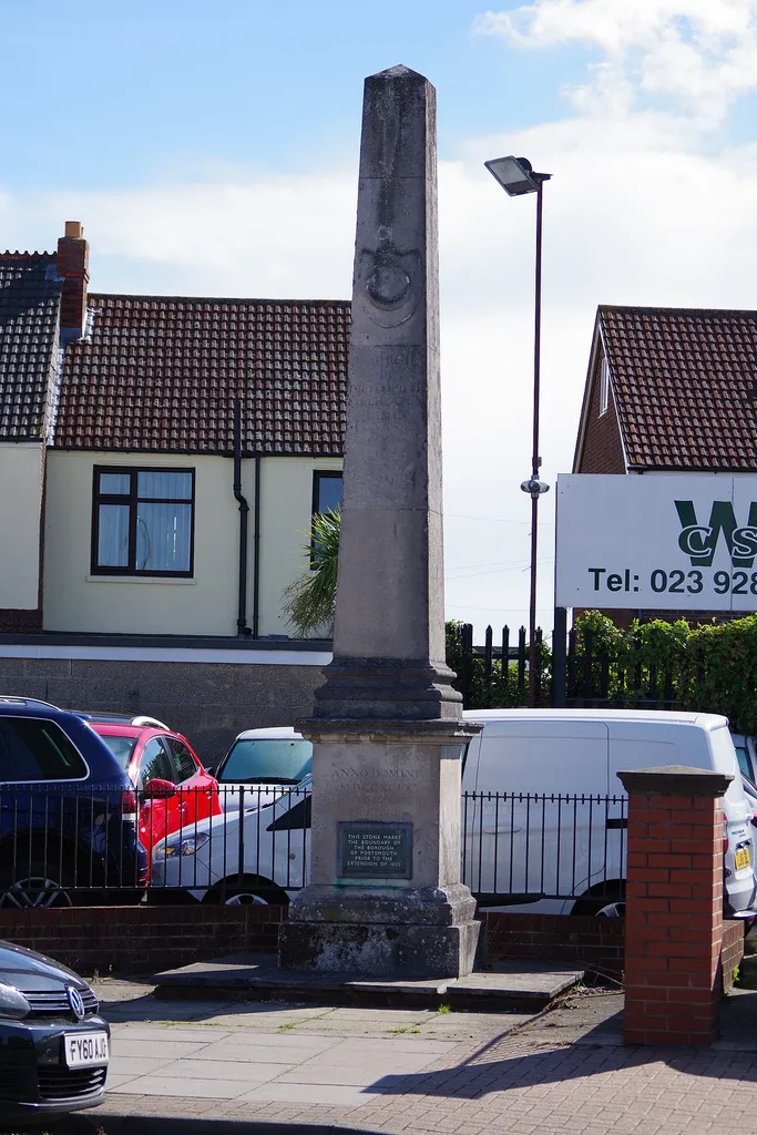Town Boundary Stone At Junction Of London Road And Torrington Road .mw-parser-output .messagebox{margin:4px 0;width:auto;border-collapse:collapse;border:2px solid var(--border-color-progressive,#6485d1);background-color:var(--background-color-neutral-subtle,#fbfcff);color:var(--color-base,#202122);box-sizing:border-box;border-inline-start-width:8px}.mw-parser-output .messagebox.mbox-small{font-size:88%;line-height:1.25em}.mw-parser-output .mbox-warning,.mw-parser-output .mbox-speedy{border:2px solid var(--border-color-error,#b22222);background:var(--background-color-error-subtle,#ffdbdb);border-inline-start-width:8px}.mw-parser-output .mbox-serious,.mw-parser-output .mbox-delete,.mw-parser-output .mbox-stop{border:2px solid var(--border-color-error,#b22222);border-inline-start-width:8px}.mw-parser-output .mbox-issue,.mw-parser-output .mbox-content{border:2px solid #f28500;background:var(--background-color-warning-subtle,#ffe);border-inline-start-width:8px}.mw-parser-output .mbox-query,.mw-parser-output .mbox-style{border:2px solid #f4c430;background:var(--background-color-warning-subtle,#ffe);border-inline-start-width:8px}.mw-parser-output .mbox-shit{border:2px solid #960;border-inline-start-width:8px}.mw-parser-output .mbox-license{border:2px solid #88a;border-inline-start-width:initial}.mw-parser-output .mbox-legal{border:2px solid var(--border-color-notice,#666);background:var(--background-color-base,#fff);border-inline-start-width:8px}.mw-parser-output .mbox-honor{border:2px solid #ca3;background:var(--background-color-warning-subtle,#fcf4db);border-inline-start-width:8px}.mw-parser-output .mbox-growth{border:2px solid #8d4;background:var(--background-color-success-subtle,#d5fdf4);border-inline-start-width:8px}.mw-parser-output .mbox-move{border:2px solid #93c;border-inline-start-width:8px}.mw-parser-output .mbox-protection,.mw-parser-output .mbox-message{border:2px solid var(--border-color-base,#aaa);border-inline-start-width:8px}.mw-parser-output .messagebox .