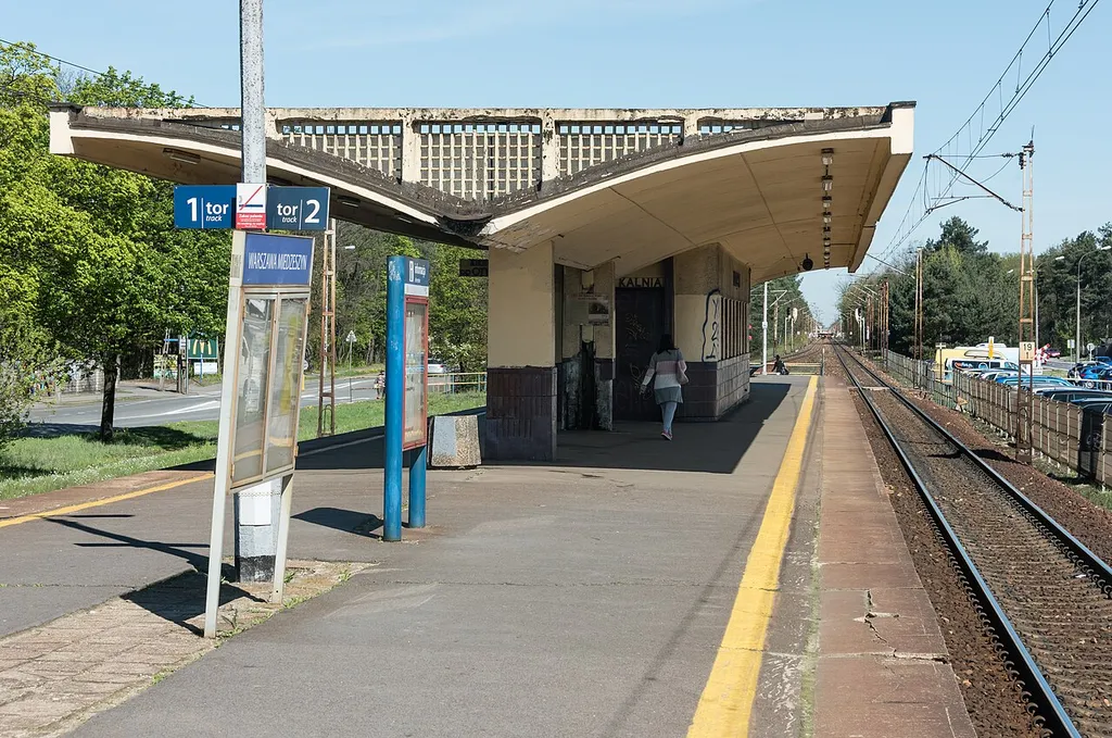 Przystanek kolejowy Warszawa Miedzeszyn