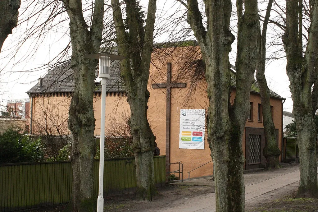 Kapelle der Baptisten in Schleswig aus nordöstlicher Richtung im Februar 2014