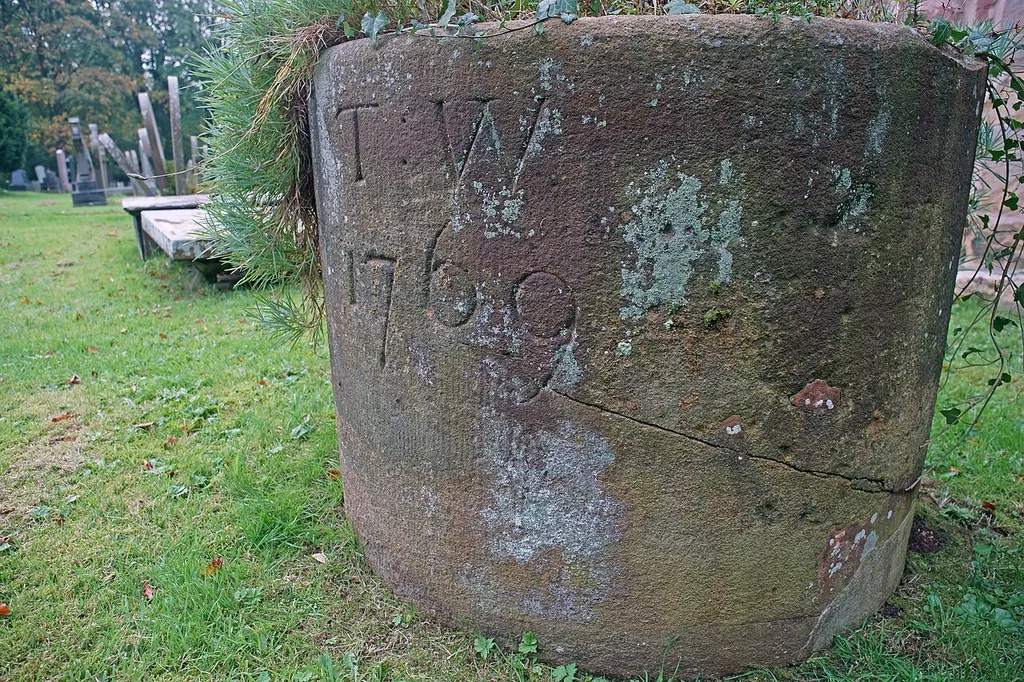 Old Font Outside East Wall Of Church Of St Leonard The Less .mw-parser-output .messagebox{margin:4px 0;width:auto;border-collapse:collapse;border:2px solid var(--border-color-progressive,#6485d1);background-color:var(--background-color-neutral-subtle,#fbfcff);color:var(--color-base,#202122);box-sizing:border-box;border-inline-start-width:8px}.mw-parser-output .messagebox.mbox-small{font-size:88%;line-height:1.25em}.mw-parser-output .mbox-warning,.mw-parser-output .mbox-speedy{border:2px solid var(--border-color-error,#b22222);background:var(--background-color-error-subtle,#ffdbdb);border-inline-start-width:8px}.mw-parser-output .mbox-serious,.mw-parser-output .mbox-delete,.mw-parser-output .mbox-stop{border:2px solid var(--border-color-error,#b22222);border-inline-start-width:8px}.mw-parser-output .mbox-issue,.mw-parser-output .mbox-content{border:2px solid #f28500;background:var(--background-color-warning-subtle,#ffe);border-inline-start-width:8px}.mw-parser-output .mbox-query,.mw-parser-output .mbox-style{border:2px solid #f4c430;background:var(--background-color-warning-subtle,#ffe);border-inline-start-width:8px}.mw-parser-output .mbox-shit{border:2px solid #960;border-inline-start-width:8px}.mw-parser-output .mbox-license{border:2px solid #88a;border-inline-start-width:initial}.mw-parser-output .mbox-legal{border:2px solid var(--border-color-notice,#666);background:var(--background-color-base,#fff);border-inline-start-width:8px}.mw-parser-output .mbox-honor{border:2px solid #ca3;background:var(--background-color-warning-subtle,#fcf4db);border-inline-start-width:8px}.mw-parser-output .mbox-growth{border:2px solid #8d4;background:var(--background-color-success-subtle,#d5fdf4);border-inline-start-width:8px}.mw-parser-output .mbox-move{border:2px solid #93c;border-inline-start-width:8px}.mw-parser-output .mbox-protection,.mw-parser-output .mbox-message{border:2px solid var(--border-color-base,#aaa);border-inline-start-width:8px}.mw-parser-output .messagebox .mbox-te