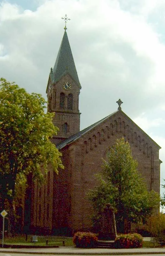 Die evangelische Johanneskirche in Simmersfeld