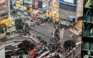 Shibuya scramble crossing