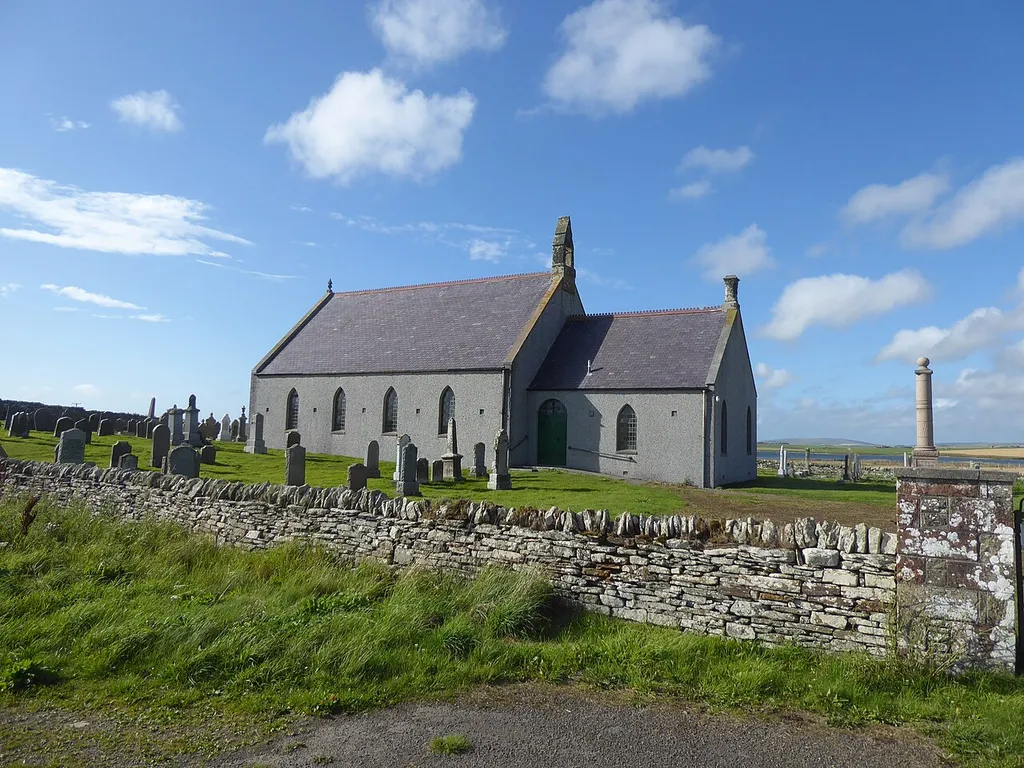 The church of Stenness (Orkneys, Scotland)