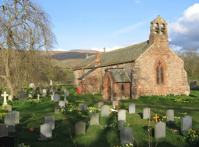 St Luke's, Ousby Townhead, Westmorland Easter 2006 in memory of Edwin http://www.visitcumbria.com/churches/ousby.htm