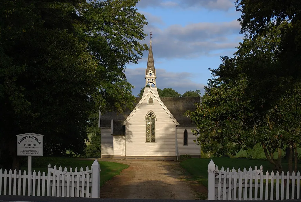 Christ Church, Pukehou, Hawke's Bay, New Zealand